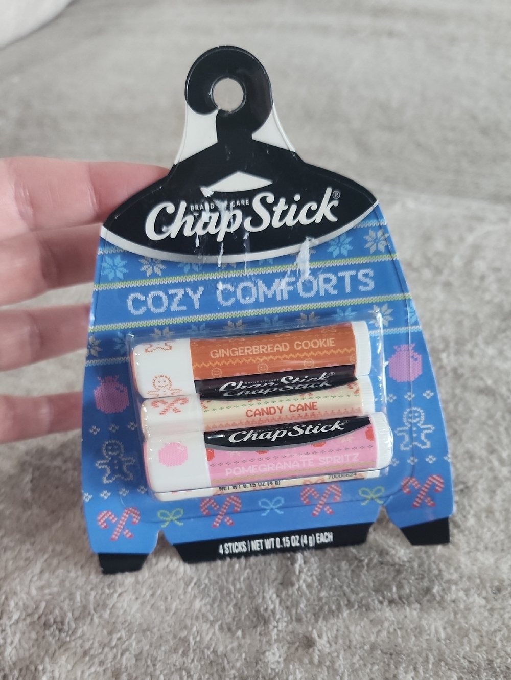 NWT Chapstick 4 Pack (Cozy Comforts)